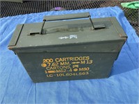 11” by 7” by 4” ammo box