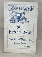The STARR piano company Richmond Indiana old f