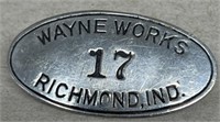 Wayne Richmond Indiana employee badge