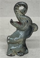 Cast-iron elephant, original paint