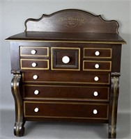 Empire style child's size bureau of "Mary