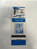 Joe DiMaggio matchbook cover