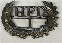 Richmond fire department hat badge