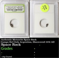 Authentic Meteorite Space Rock Campo Del Cielo Arg