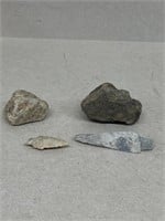 Arrowhead and artifacts