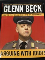 GLENN BECK arguing with idiots autographed book