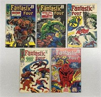 Marvel's Fantastic Four 12 Cent #68, 70-71, 73, 77