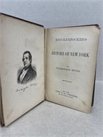 Late 1800s history of New York Knickerbocker