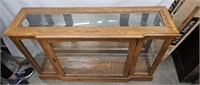Lighted Display Cabinet w/Glass Top & Shelf