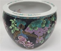 Chinese Koi Porcelain Jardiniere Planter