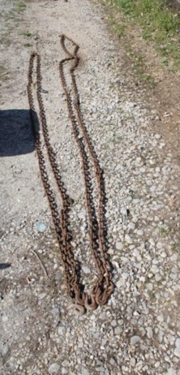 2 Log Chains 18' & 24' (one has master link in it)