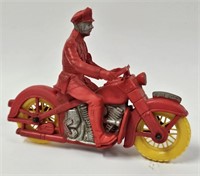 Vintage Auburn Rubber Police Motorcycle
