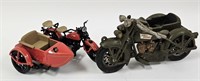 Harley Davidson Cast Iron & Metal Coin Bank