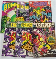 DC Comics incl The Creeper #1-3, Blackhawk, Bomba