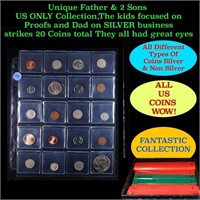 Unique Father & 2 Sons US ONLY Collection,The kids