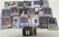 Lot of 19 Autographed Basketball Cards