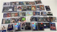 Lot of Baseball and Basketball Patch & Relic Cards