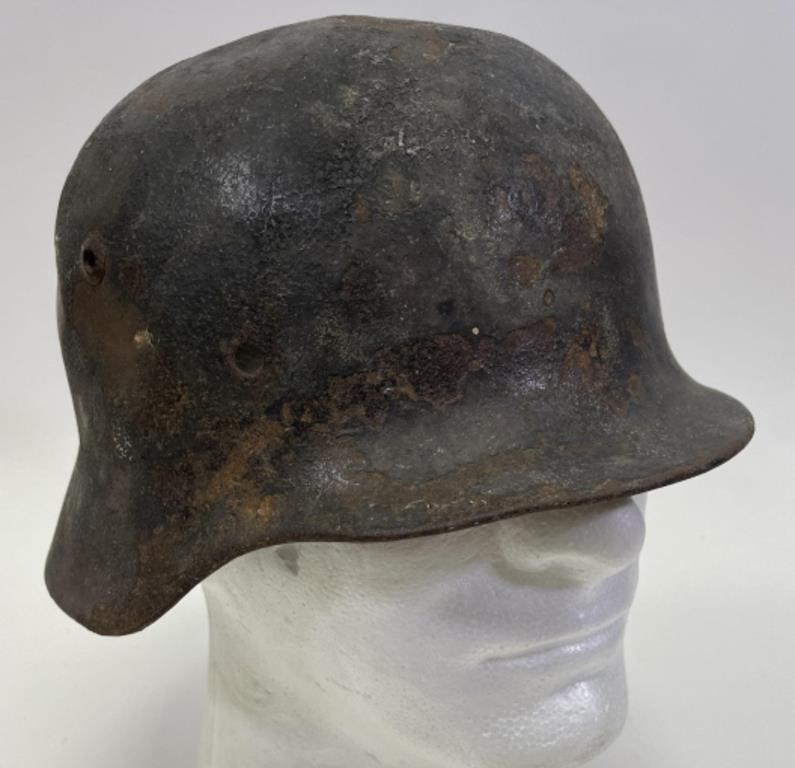 WWII German M-35 Helmet Shell No Insides