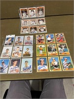 27 Signed Vintage Orioles Baseball Cards