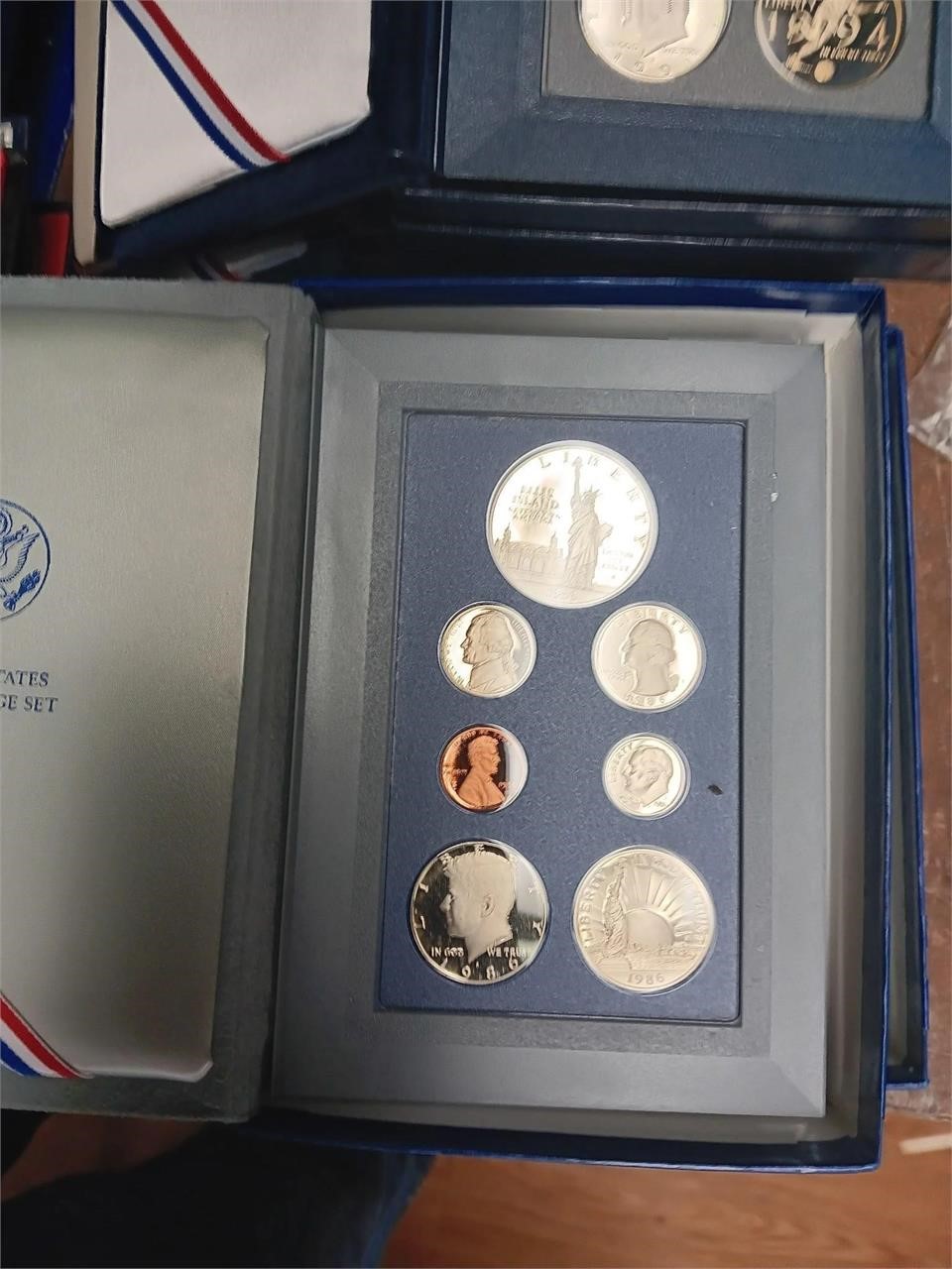 1986 US Mint Prestige Coin Set