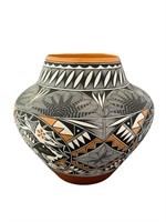 An Acoma NM Pottery Vase By Roberta H Trujillo