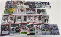 Lot of Autographed Football Cards