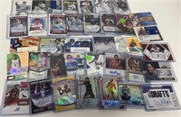 Lot of 36 Autographed Sports Cards
