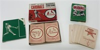 Lot of 2 Vintage Baseball Card Games