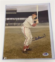 Stan Musial PSA Authenticated Signed Photos