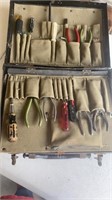 Vintage Bell System Tool Box with Tools