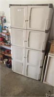 4 Shelf Cabinet  with Doors 6 Foot x 3 Foot x 18