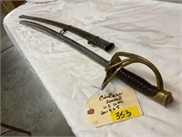 Ames manufacturing us 1865 sword