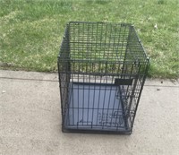 Dog Crate Metal 24 x 18 1/2 x 21 inches Tall