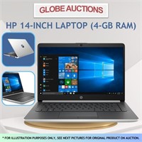 HP 14-INCH LAPTOP (4-GB RAM)