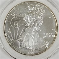 1998 U.S. 1 Oz. Fine Silver American Eagle Dollar