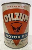 NOS Oilzum Motor Oil SAE 10W Can