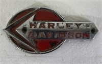 Vintage Harley Davidson Panhead FL FLH Tank Emblem