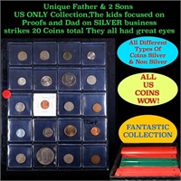 Unique Father & 2 Sons US ONLY Collection,The kids