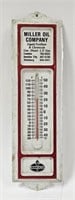 Vintage Amoco Miller Oil Company Thermometer