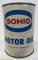 Sohio Motor Oil Non Detergent Oil Can