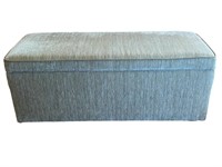 An Upholstered Storage Bench