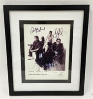 Dave Matthews Band Autograph Promotion Photo
