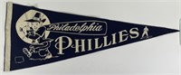 1940's Philadelphia Phillies 29" Felt Pennant