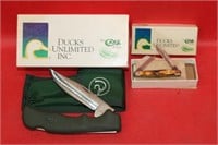 2pc Ducks Unlimited Case Knives; DU2103L