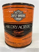 NOS Air Dry Acrylic Harley Davidson Gold Pearl Can