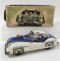 1950's Niedermeier Tin Friction Police Car w/ Box
