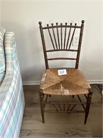 Antique Bamboo Side Chair