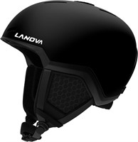 Ski Helmet - Adjustable Fit  Medium  Black