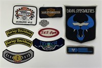Harley-Davidson & Drag Racing Patches