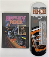 1988 Harley Rider #1 & Pre-Luxe Thermometer